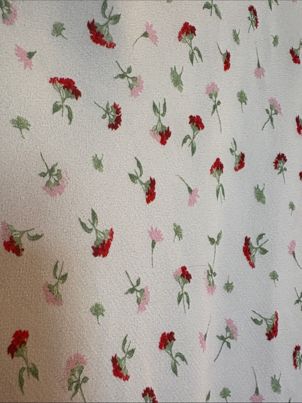 H&M Cream Midi Skirt with Floral Print - Picture 3 of 10